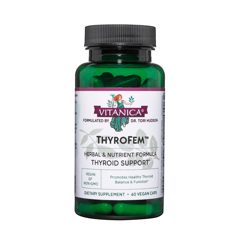 [Australia] - Vitanica ThyroFem, Thyroid Gland Support, Vegan, 60 Capsules 