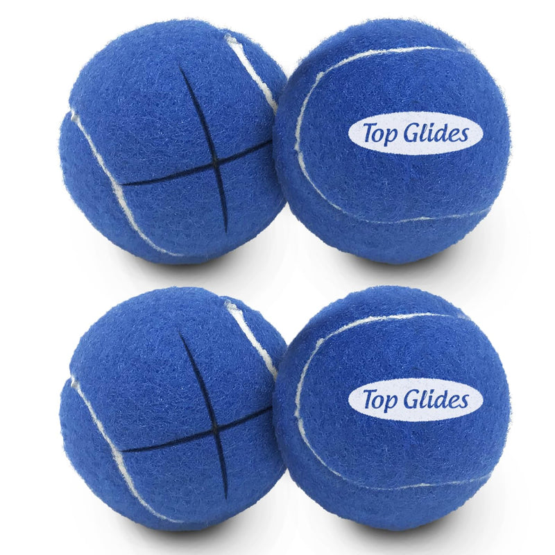 [Australia] - Precut Walker Tennis Ball Glides Dark Blue 