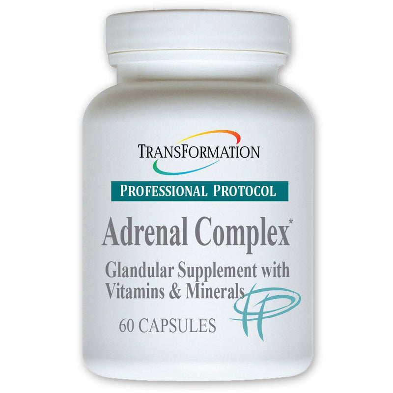 [Australia] - Transformation Enzymes Adrenal Complex - 60 Capsules - Synergistic Formulation of Herbs and Vitamins to Support a Healthy Endocrine System 