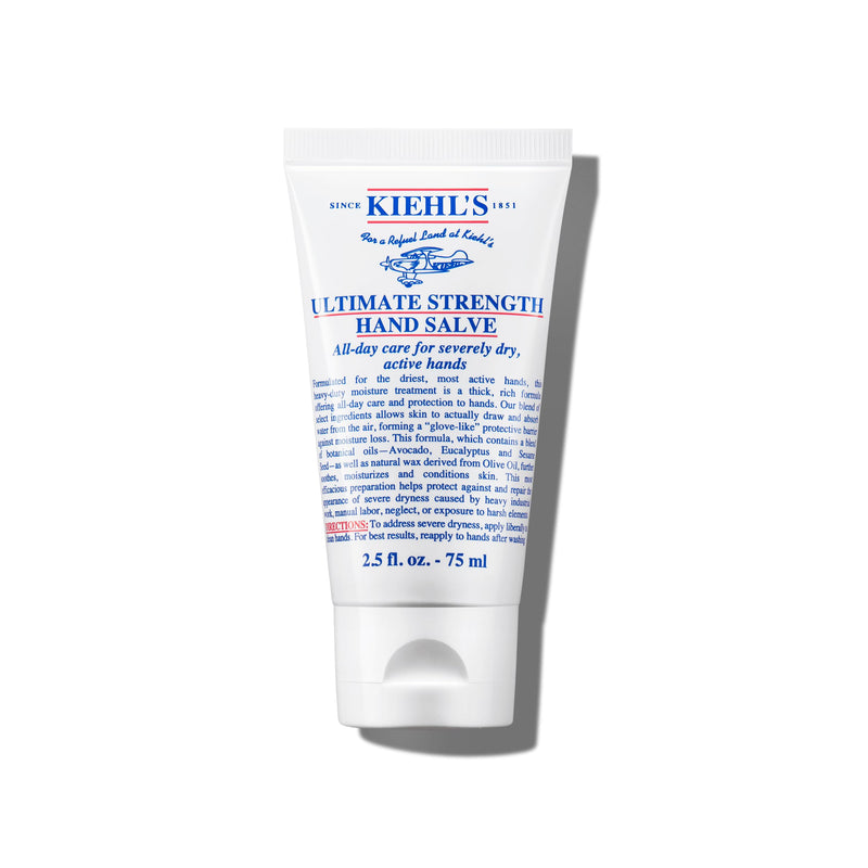 Kiehl's - Ultimate Strength Hand Salve, Deeply Hydrating Hand Lotion | Hand Lotion for Intense Moisture - With Thick and Rich Formula - Protects and Repairs Dry Skin 2.5 Fl Oz / 75 ml