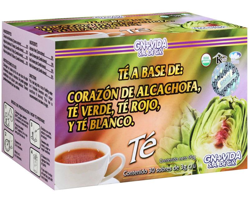 [Australia] - 1 Box/Caja Alcachofivida Artichoke TEA- Box with 30 tea bags / Caja con 30 sobres de te 