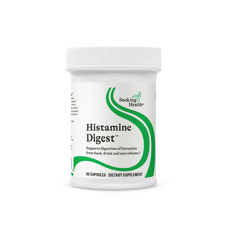 [Australia] - Seeking Health Histamine Digest - Formerly Histamine Block, DAO Enzyme Supplement for Histamine Food Intolerance, Supports Digestive Health, Upset Stomach, Vegetarian (30 Capsules)* 30 Count (Pack of 1) 