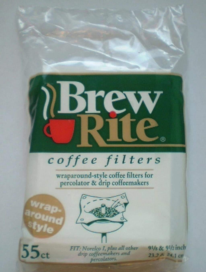 [Australia] - Brew Rite Wrap Around Percolator Coffee Filters 55 Count 