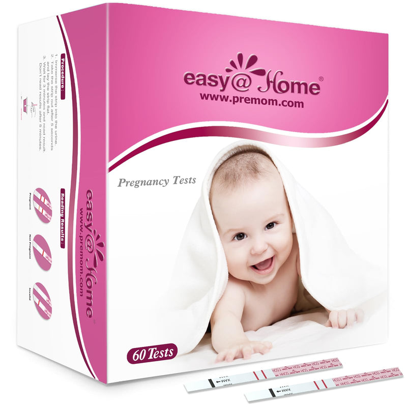 [Australia] - Easy@Home 60 Pregnancy Tests, FSA Eligible, 60 Tests 60 Pack 