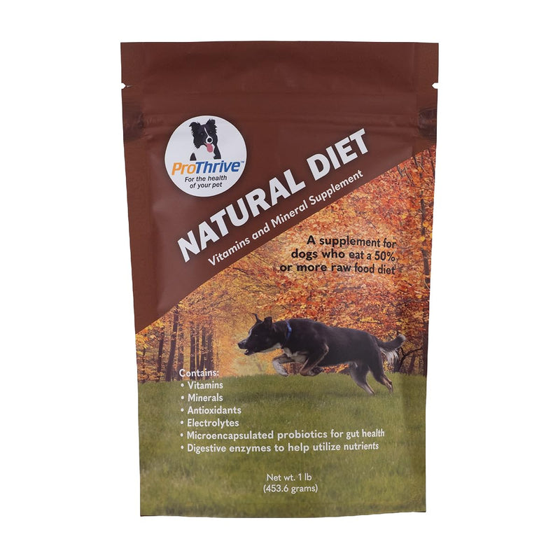 Formulated Canine Natural Diet Vitamins Supplement 1Lb - PawsPlanet Australia