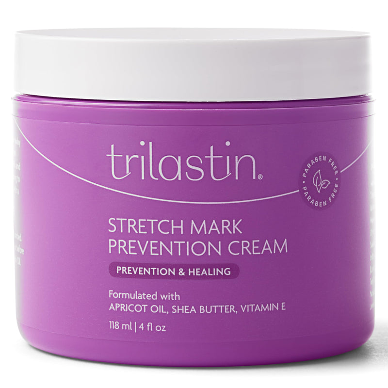 [Australia] - TriLASTIN Stretch Mark Cream for Pregnancy - 4 fl oz, Citrus Scent - Pregnancy Stretch Mark Prevention & Pregnant Belly Cream & Belly Oil for Pregnant Women - Paraben Free Stretch Mark Cream 1 Pack 