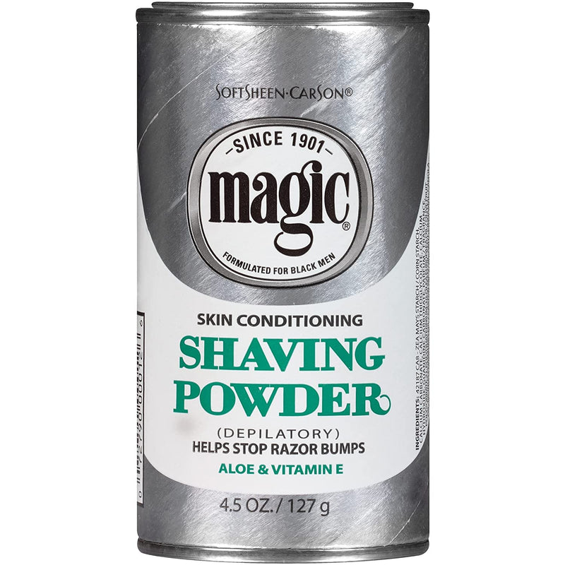 [Australia] - Magic Platinum Shaving Powder 4.5oz. Skin Conditioning (3 Pack) Unscented 4.5 Ounce (Pack of 1) 