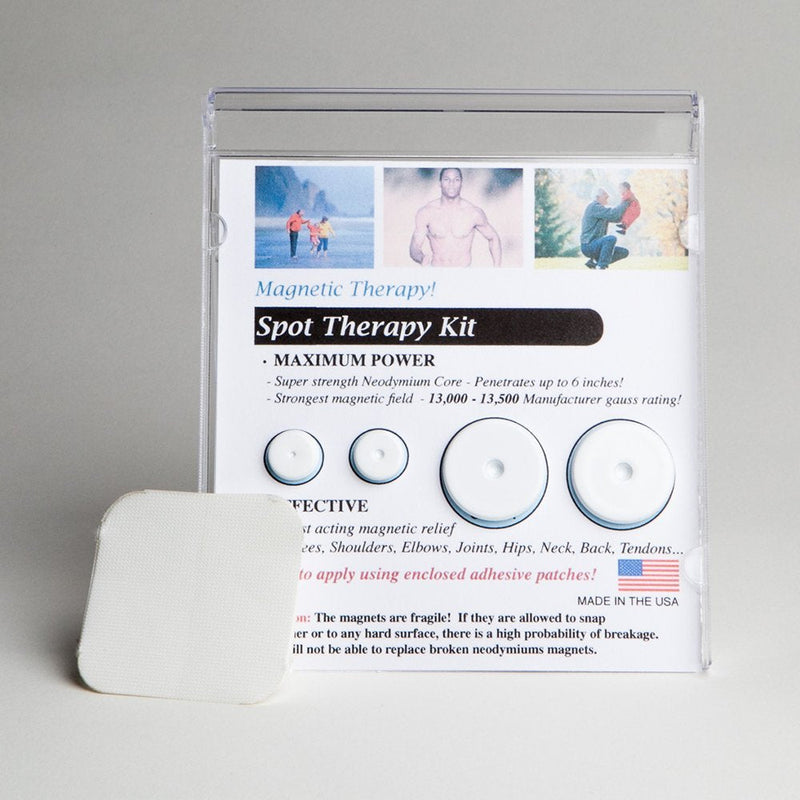 [Australia] - Magnetic Therapy Spot Magnets Over 13,000 Gauss - Contains 4 Powerful Magnets. Made in USA for Over 27 Years. 