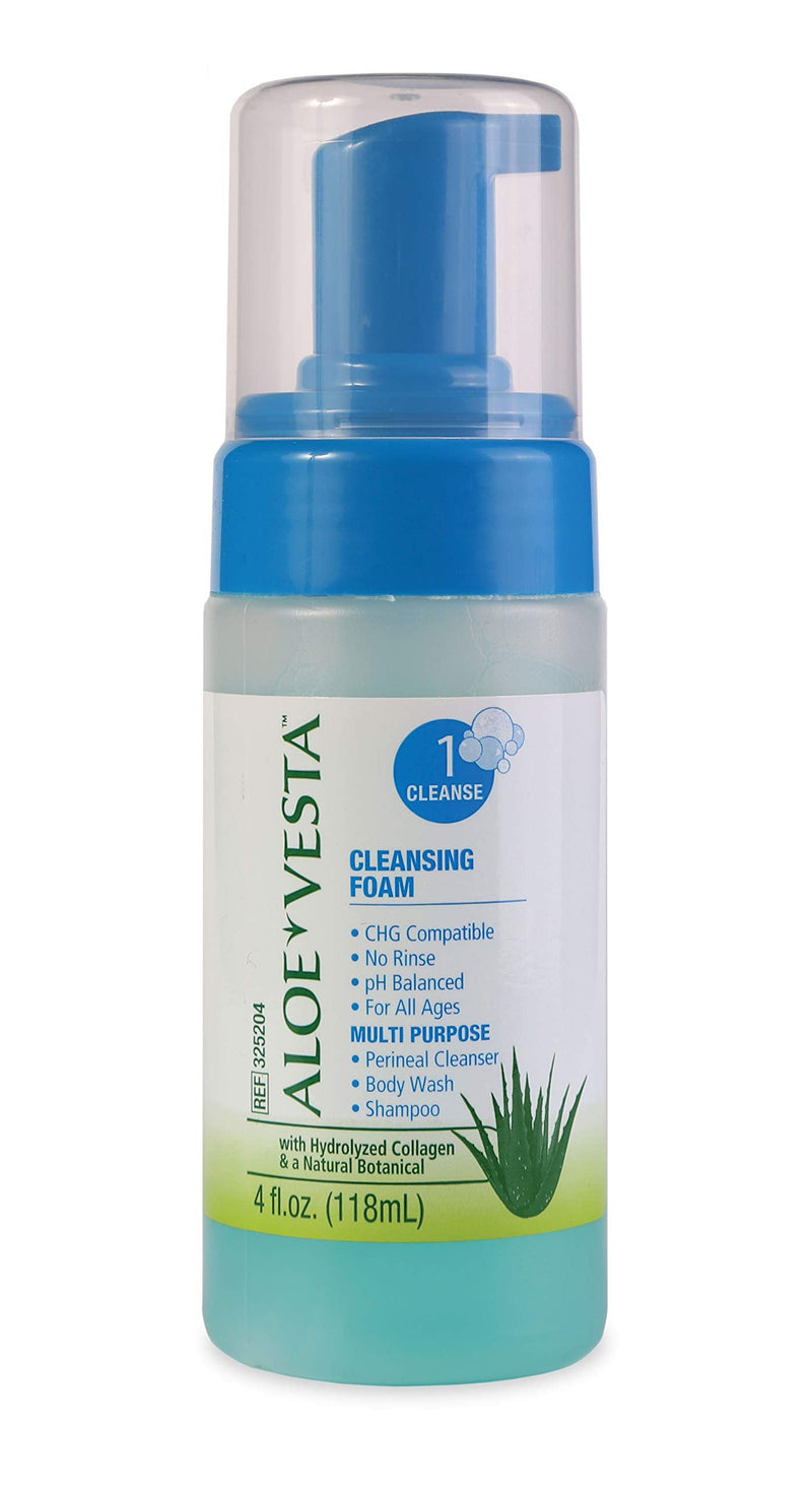 [Australia] - ALOE VESTA Aloe vesta cleansing foam 4 oz Aloe Vera 4 Fl Oz (Pack of 1) 