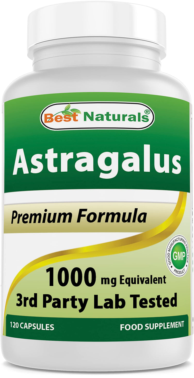 [Australia] - Best Naturals Astragalus Capsule, 1000 mg, 120 Count 120 Count (Pack of 1) 