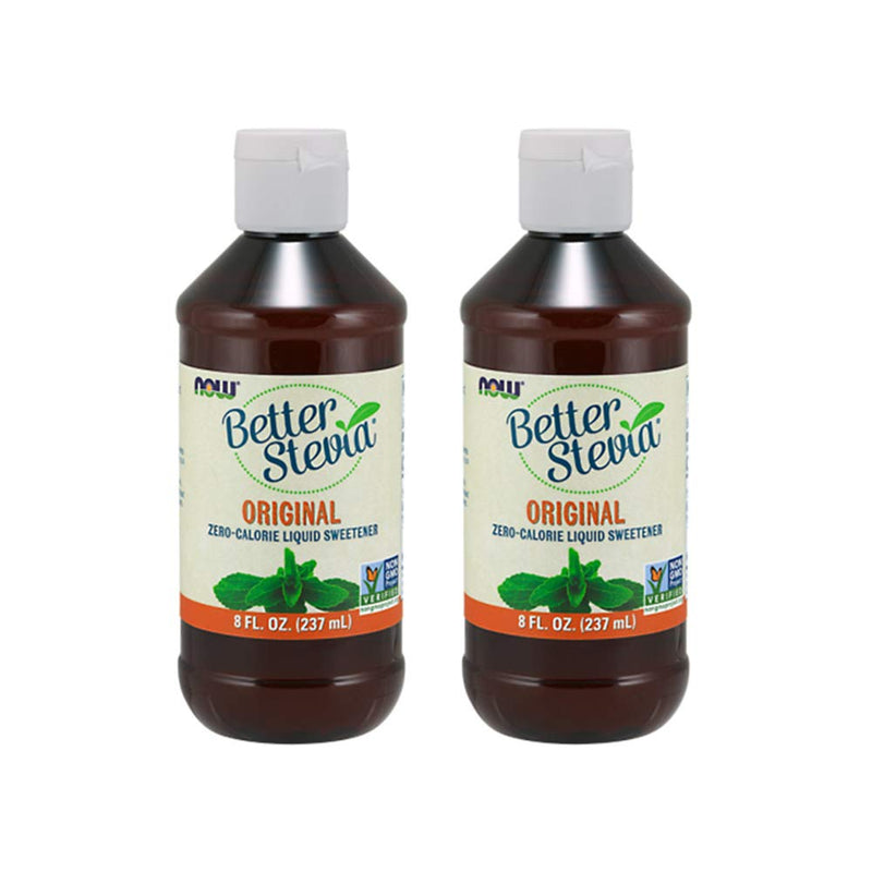 [Australia] - Now Foods Better Stevia Original Liquid Extract, 8 Ounce Bottle (Pack of 2) 