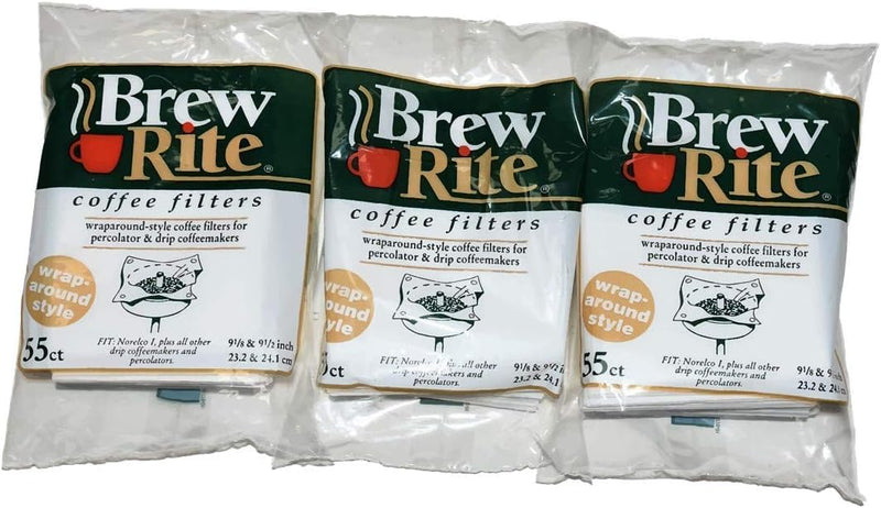 [Australia] - Brew Rite Rockline Wrap Around Percolator Coffee Filters (Pack of 3) 1-pack 