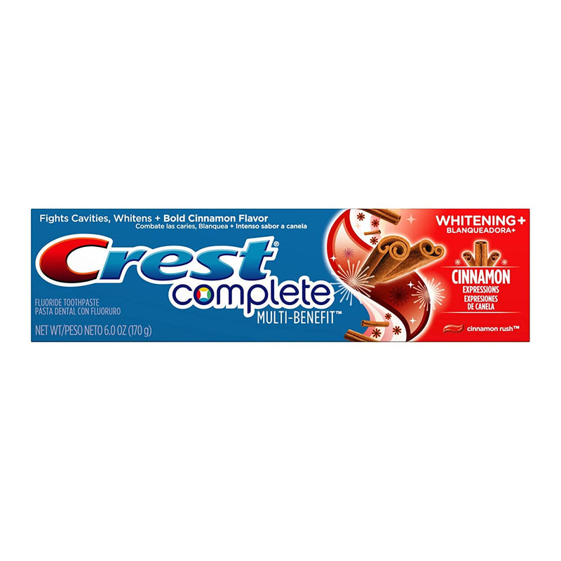 [Australia] - Crest Complete Cinnamon Rush 5.4 Ounce (3 Pack) 5.4 Ounce (Pack of 3) 