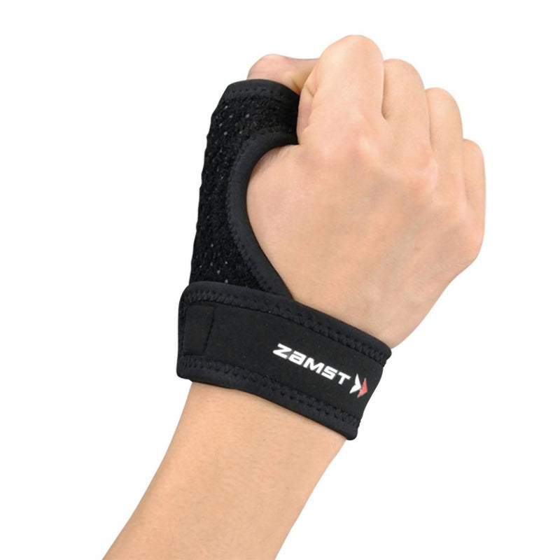 Zamst Thumb Guard - Sports Thumb Spica Splint for Men and Women, Catchers Thumb Guard for Injury and Sprain, Compression Support Brace - For Left and Right Hand - Large