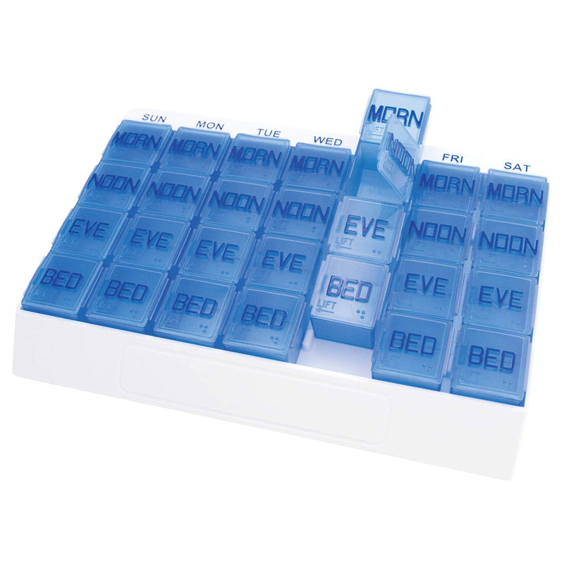 [Australia] - Apex 7 Day 4-Times-Per-Day Medi Tray Pill Organizer (Large) 