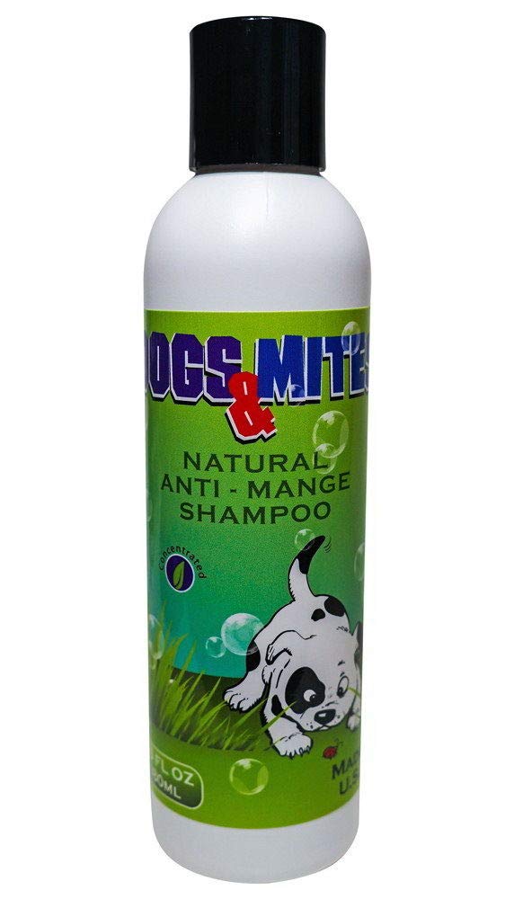 Dog n Mite Anti-Mange Shampoo for Dogs & Puppies with Demodex Mange, Itching, Hot Spot - 6.0 oz - PawsPlanet Australia