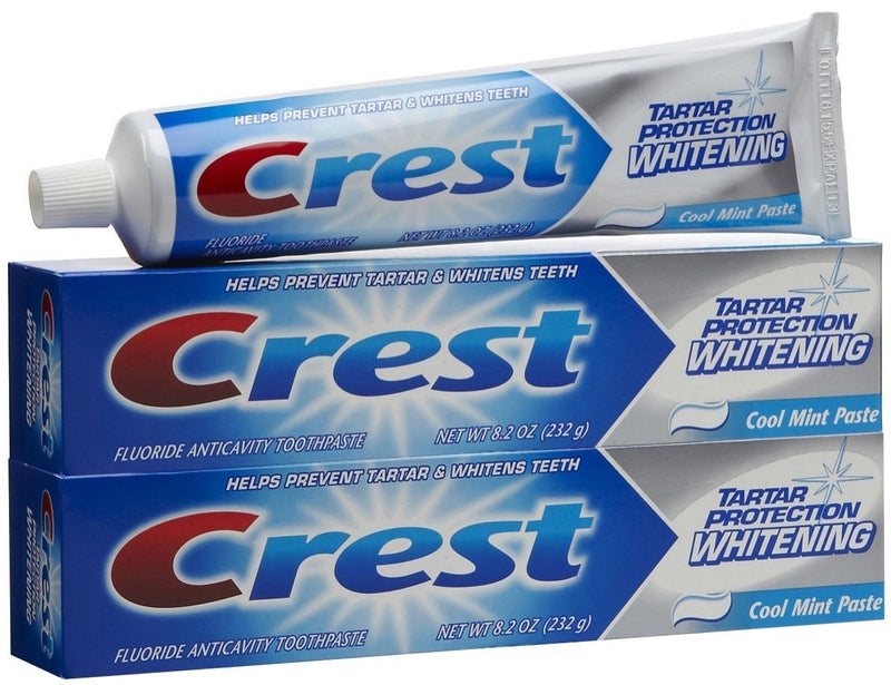 [Australia] - Crest Whitening Toothpaste, Cool Mint - 8.2 oz - 2 pk 