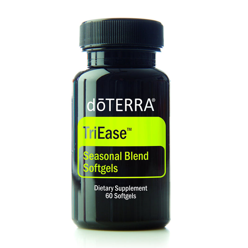 doTERRA - TriEase Softgels Essential Oil Seasonal Blend - 60 Softgels 1 Count (Pack of 60)
