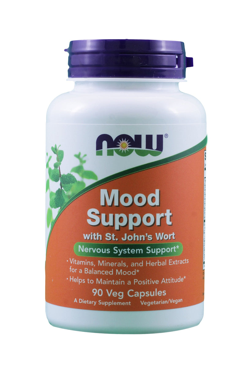 [Australia] - Now Foods Mood Support With St Johns Wort 180 90 Count (Pack of 2) 