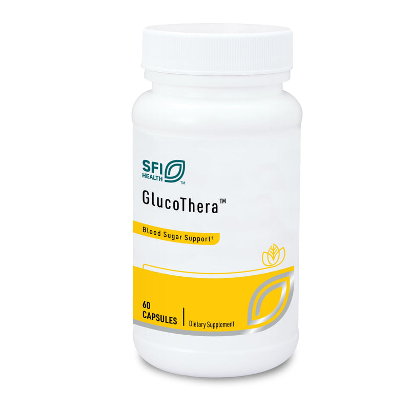 [Australia] - Klaire Labs SFI Health GlucoThera - Hypoallergenic Chromium Complex with Alpha-Lipoic Acid, Banaba Extract & Vanadium (60 Capsules) 