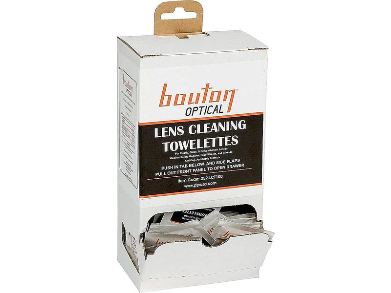 [Australia] - Bouton Optical 252-LCT100 Lens Cleaning Towelette Dispenser, Large 