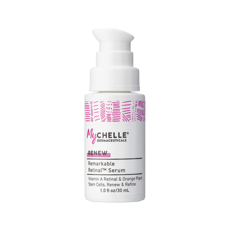 MyChelle Dermaceuticals Remarkable Retinal Serum (1 Fl Oz) - Anti Aging Serum with Potent Vitamin A and Plant Stem Cells to help Reduce Appearance of Fine Lines and Wrinkles