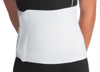 DJO 79-89220 PROCARE Premium Panel Elastic Binder, 4-Panel, 12" Height, Fits 62"-74", X-Large