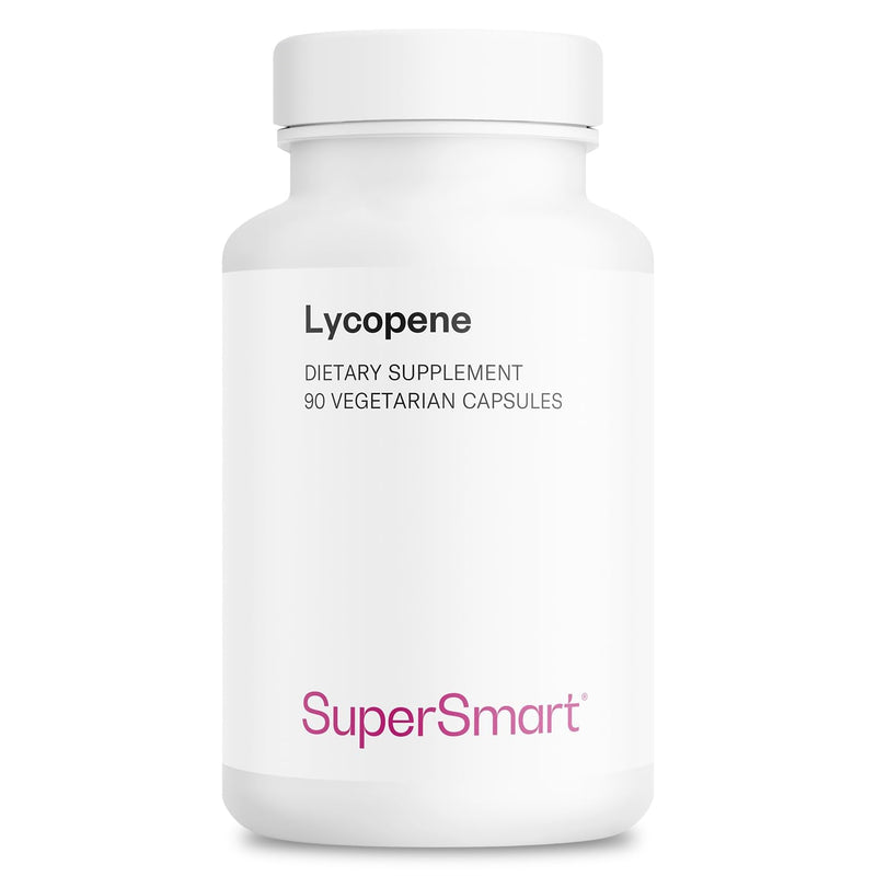 [Australia] - Supersmart - Lycopene 30mg per Day (High Potency) - Tomato Extract 10% Carotenoids - Lycopene Supplement | Non-GMO & Gluten Free - 90 Capsules 
