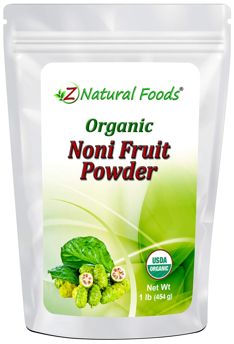 [Australia] - Organic Noni Fruit Powder - Queen of Health Plants Superfood Supplement - Mix in Juice, Drinks, Shakes, Smoothies, Recipes - Raw, Vegan, Non-GMO - 1 lb 1 Pound (Pack of 1) 