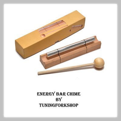 TFS Tuningforkshop Sound Healing Energy Bar Chime Root Chakra Tone C