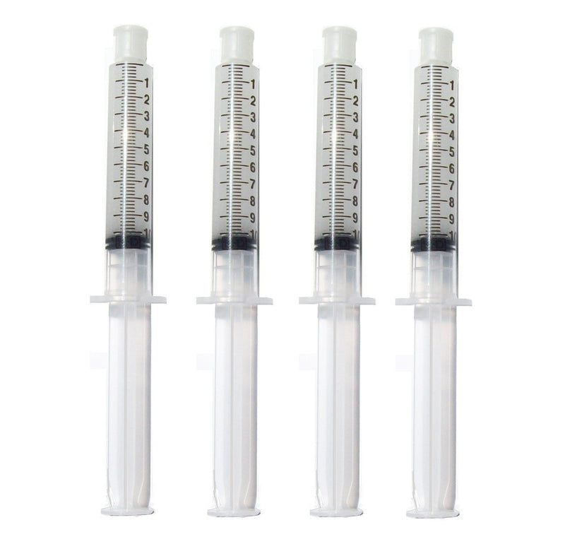[Australia] - Teeth Whitening Gel Syringe Dispensers 22% Carbamide Peroxide Tooth Bleaching Products 10ml Dispensers 4 Pcs 