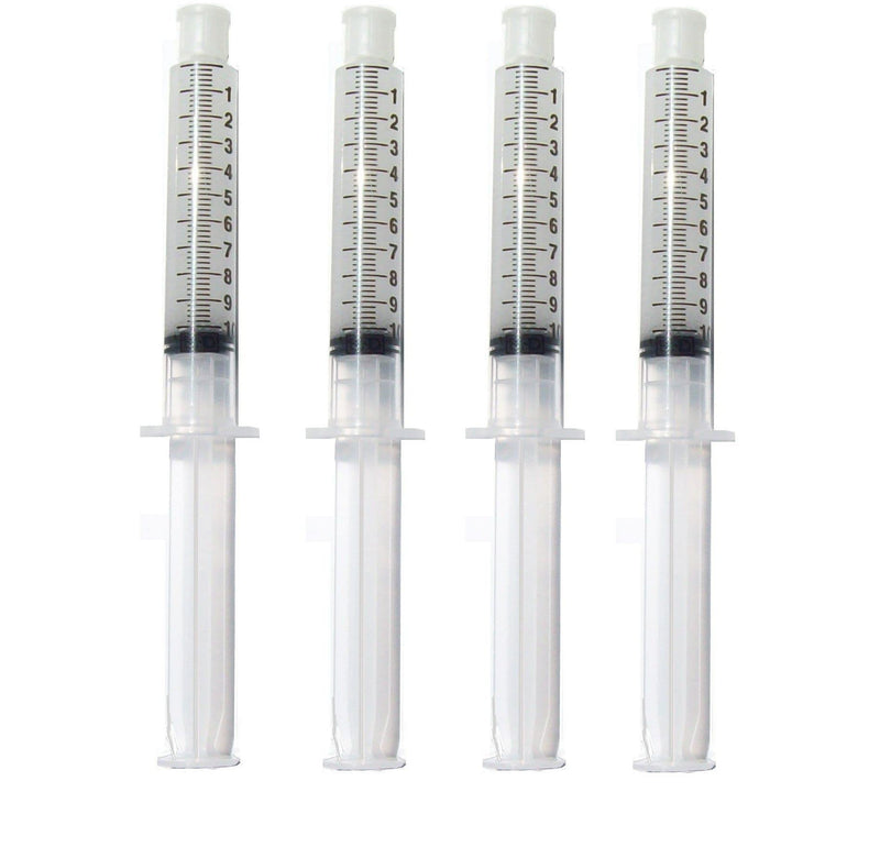 [Australia] - Teeth Whitening Gel Syringe 10ml Dispensers 44% Carbamide Peroxide Tooth Bleaching 4 Pcs 