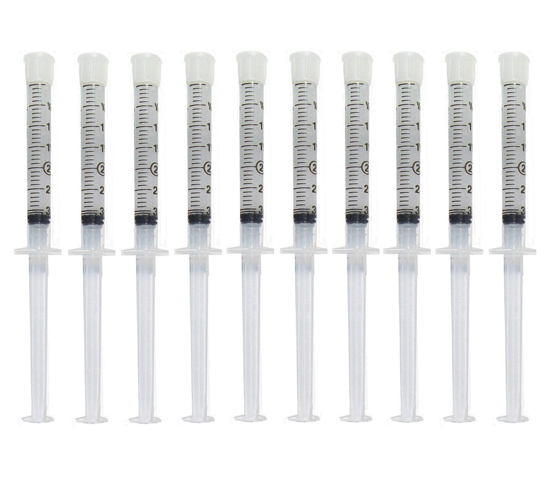 [Australia] - Teeth Whitening Gel Syringe Dispensers 22% Carbamide Peroxide, 10 Tooth Bleaching Gel 3ml Syringes 