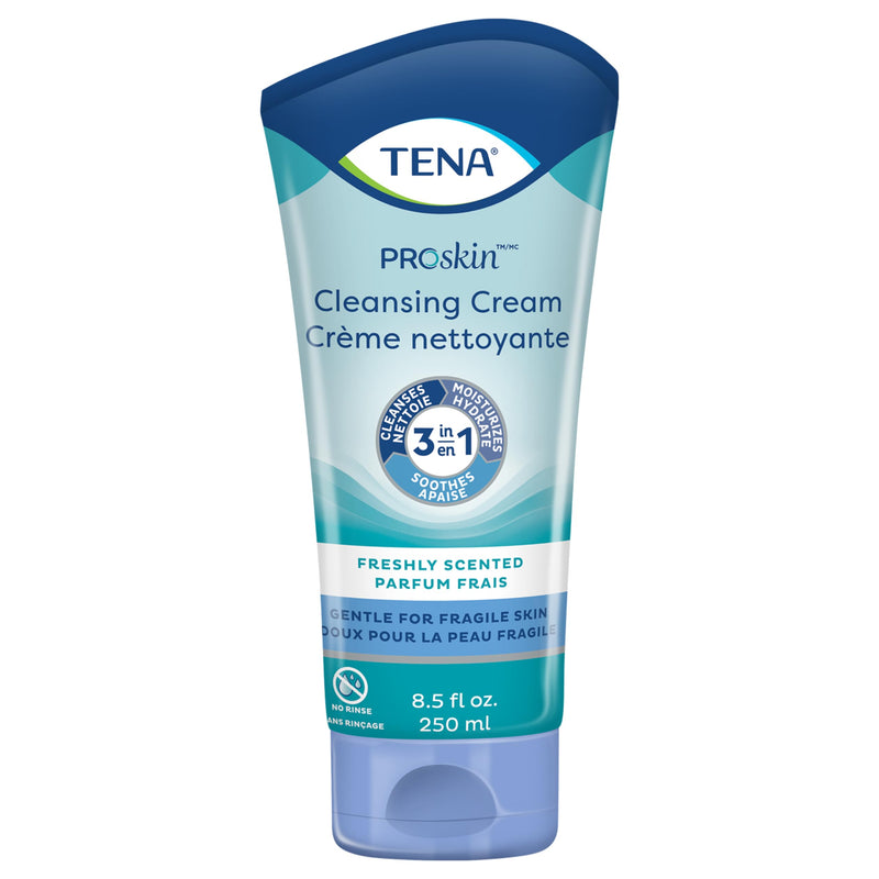 [Australia] - TENA ProSkin Cleansing Cream, Fragrance Free, 8.5 fl. oz Unscented 8.5 Fl Oz (Pack of 1) 