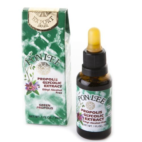 [Australia] - Pon Lee Brazil Green Bee Propolis Liquid Extract No Alcohol 30ML 1 Pack 1 Fl Oz (Pack of 1) 