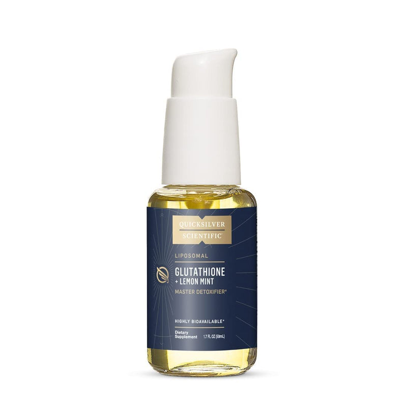[Australia] - Quicksilver Scientific Liposomal Glutathione - Superior Absorption Oral Glutathione Supplement for Detox & Immune Support - 100 mg of Liquid Glutathione, Gluten Free & Non-GMO (1.7 fl oz) 