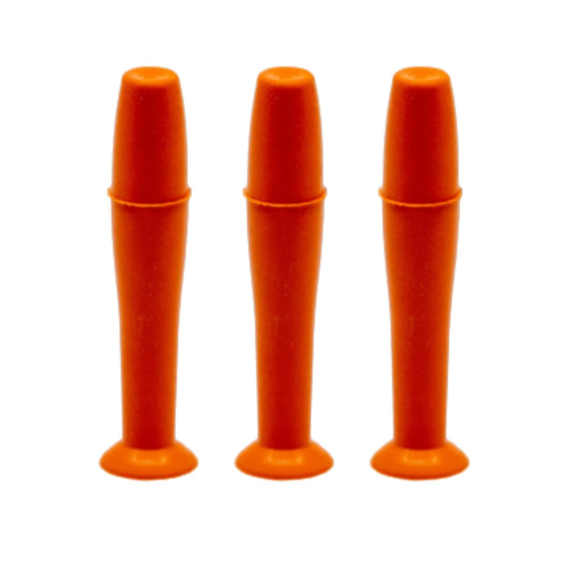 [Australia] - DMV Ultra Hard Contact Lens Remover (Orange, 3 Count (Pack of 1)) Orange 3 Count (Pack of 1) 