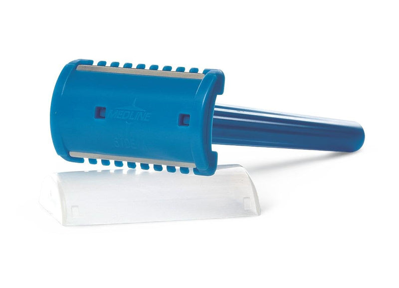 [Australia] - Medline Double-Sided Razor, Shave Prep, Non-Sterile, Blue (Pack of 100) 