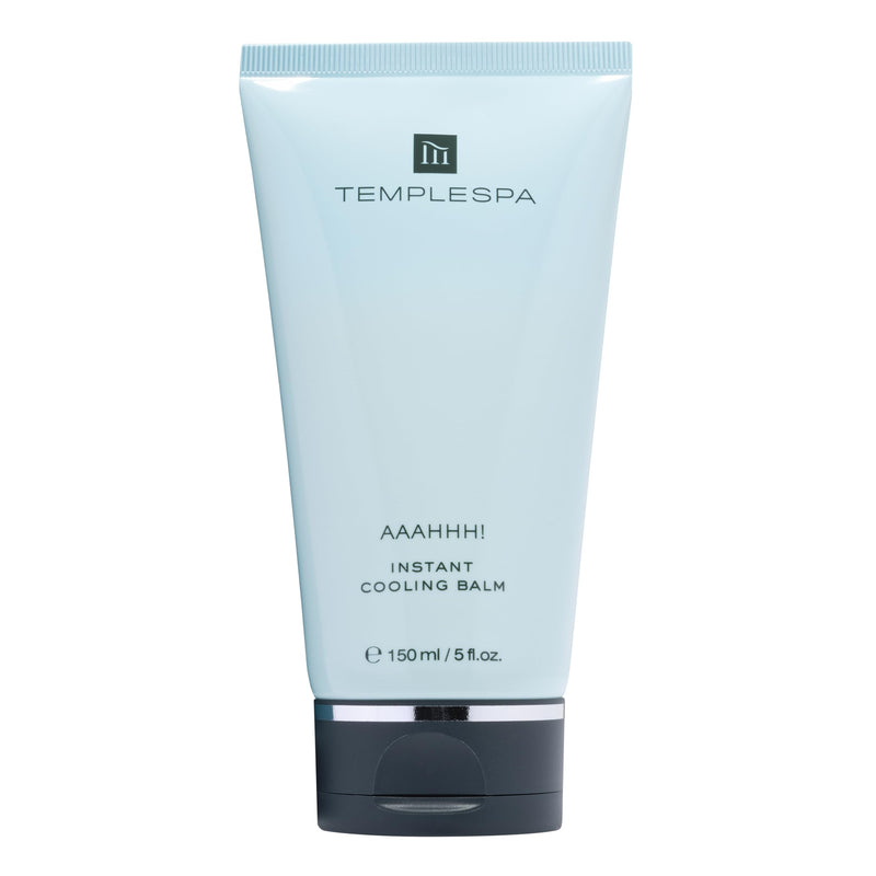 [Australia] - TEMPLESPA | AAAHHH! | Cooling Foot and Limb Gel with Natural Extracts, Essential Oils to Cool Down & Refresh Tired Feet and Legs, Natural Ingredients, Cruelty-Free, Vegan, 5.0 fl.oz. 