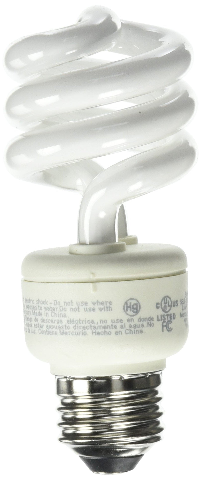 [Australia] - EcoSmart 60W Equivalent Soft White Spiral CFL (4-Pack) 