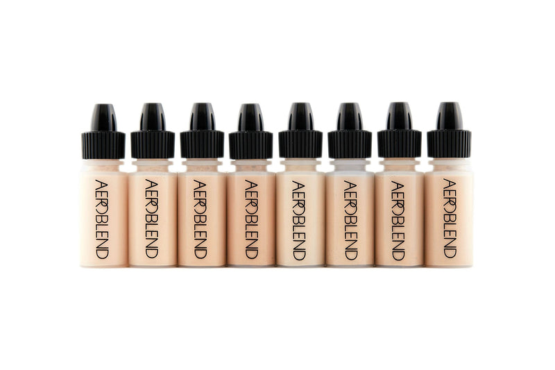 [Australia] - Aeroblend Airbrush Makeup Mini Sets (Light/Med) Light/Med 