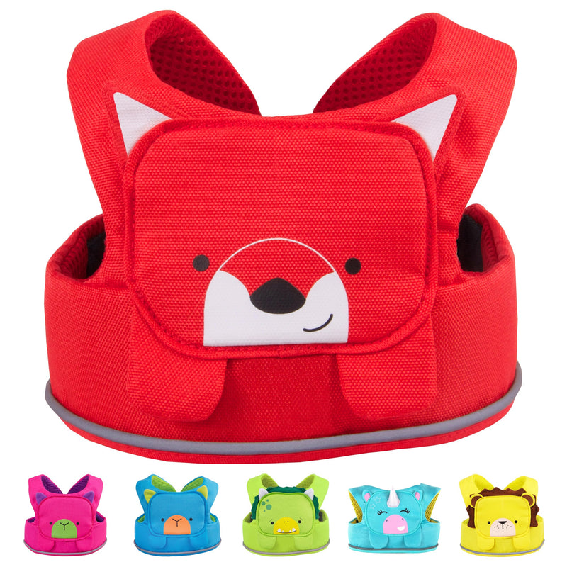 [Australia] - Trunki Toddler Leash - Fuss Free Toddler Walking Reins & Kids Safety Harness | Baby Leash for Kids ‚Äì Felix Fox (Red) Red Felix Fox 