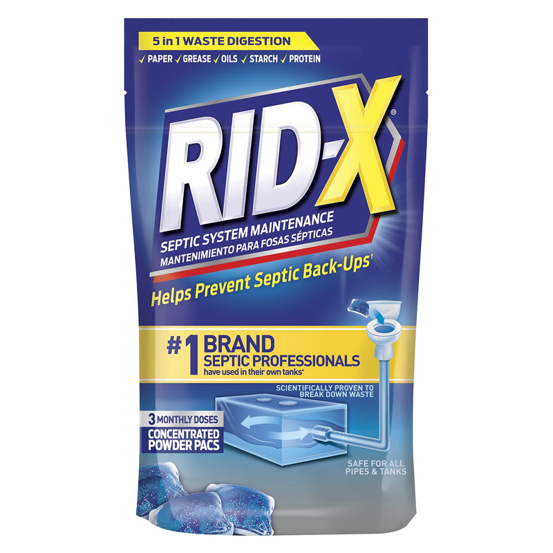 [Australia] - Rid-X Septic Tank System Treatment, Septic Tank Treatment, 3.2 Ounce 3.2 Ounce (Pack of 1) 