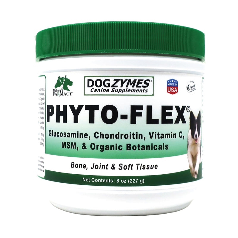 Dogzymes Phyto Flex - Glucosamine, Chondroitin, MSM and Hyaluronic Acid… (8 Ounce) 8 Ounce - PawsPlanet Australia