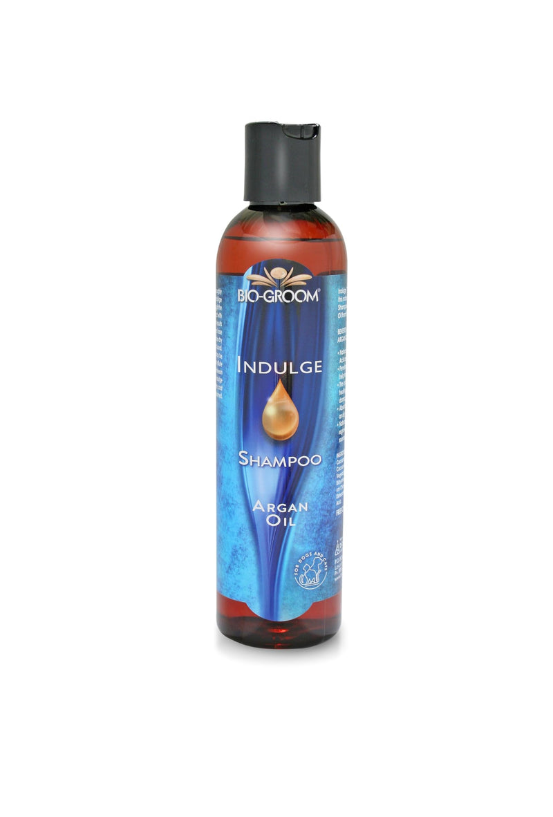 Bio-Groom Indulge Argan Oil Dog Shampoo - Deshedding Dog Bathing Supplies, Puppy Wash, Cat & Dog Grooming Supplies for Sensitive Skin, Cruelty-Free, Made in USA, Dog Products - 8 fl oz 1-Pack - PawsPlanet Australia