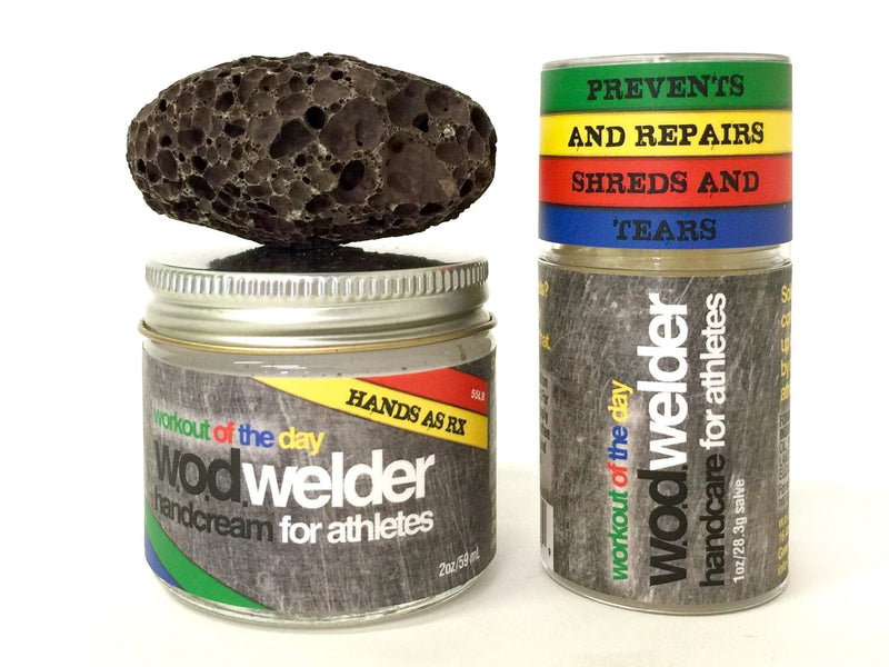 [Australia] - w.o.d.welder 3 Step Handcare Kit - Callus Pumice, Moisturizing Cream and Salve 