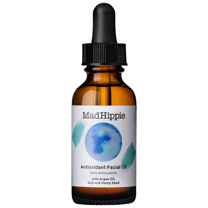 Mad Hippie Antioxidant Facial Oil with Vitamin C from Botanical Extracts, Non-Comedogenic Face Moisturizer, 1.02 Oz Pomegranate 1 Count (Pack of 1)