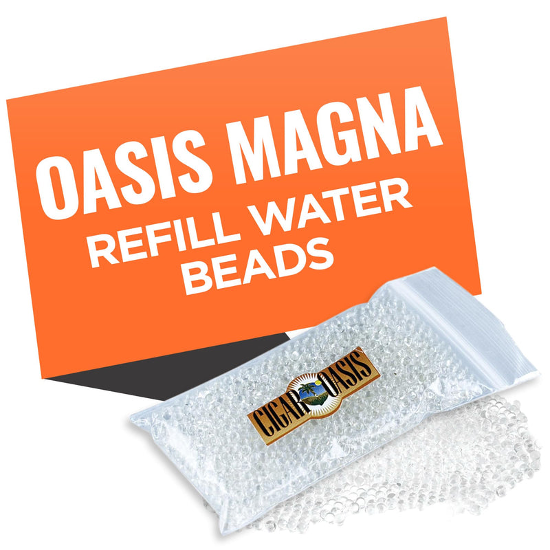 [Australia] - Cigar Oasis Magna Refill Water Beads - Optimal Humidor Solution for Stable Humidity, Compatible with Magna 3.0 and Older Models, Ideal for Humidification in Cigar Humidors 