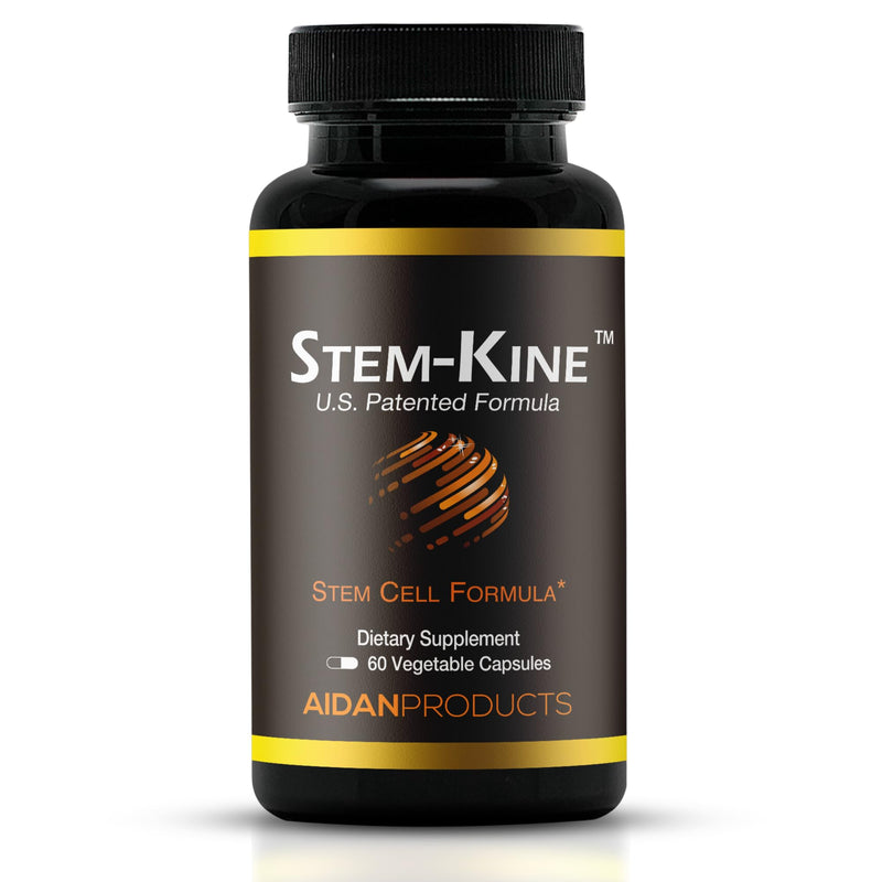 Stem-Kine Stem Cell Supplements, 60 Capsules | Promotes Healthy Aging, Supports Cardiovascular & Joint Health, Increases Circulating Stem Cells