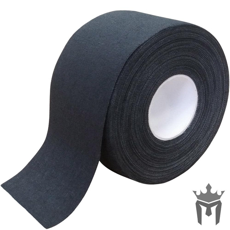 [Australia] - Meister 15Yd x 1.5" Premium Athletic Trainer's Tape for Sports and Medical (50% Longer) - Black - 6 Rolls 1.5x540 Inch (Pack of 6) 